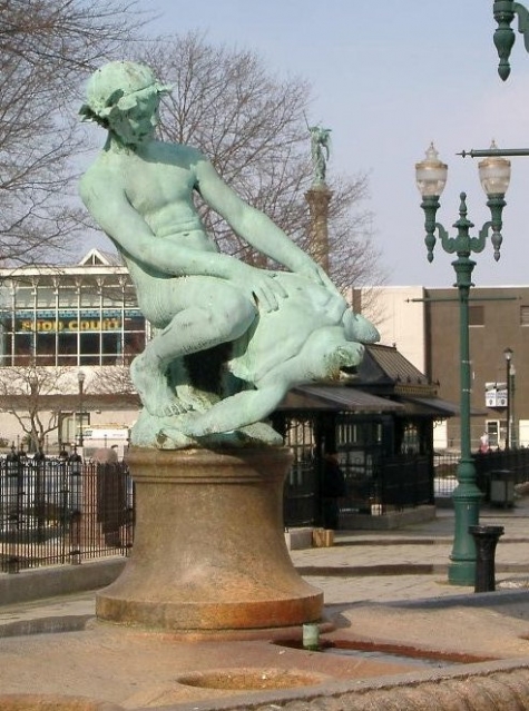 Turtle Boy statue